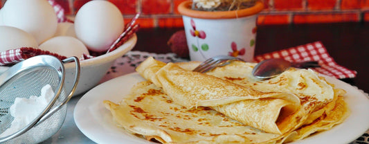 RECETTE FACILE ET GOURMANDE DE CRÊPES AU MIEL POUR LA CHANDELEUR