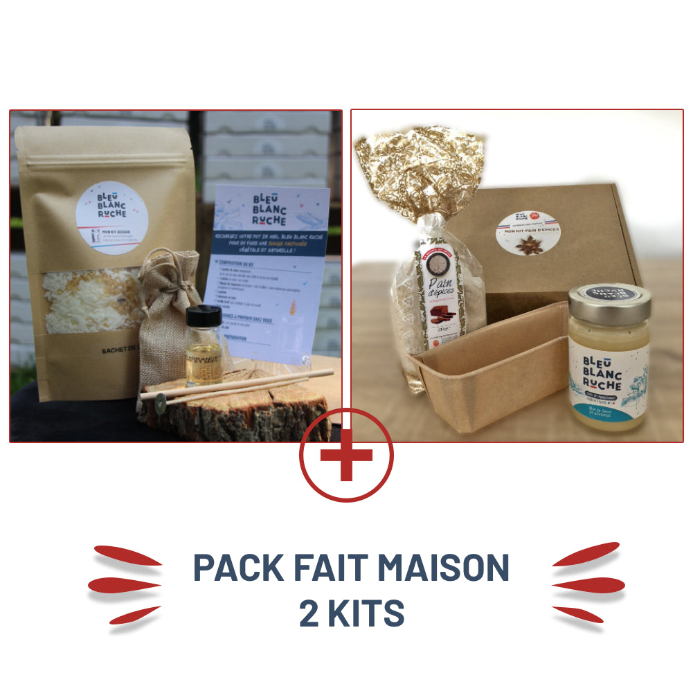 Kits bougie et pain d’épices (doux)