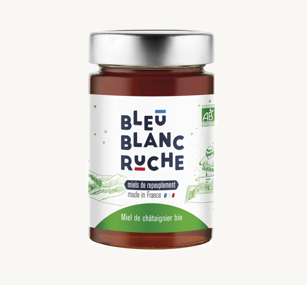 Miel français de châtaignier Bio Bleu Blanc Ruche – bleublancruche