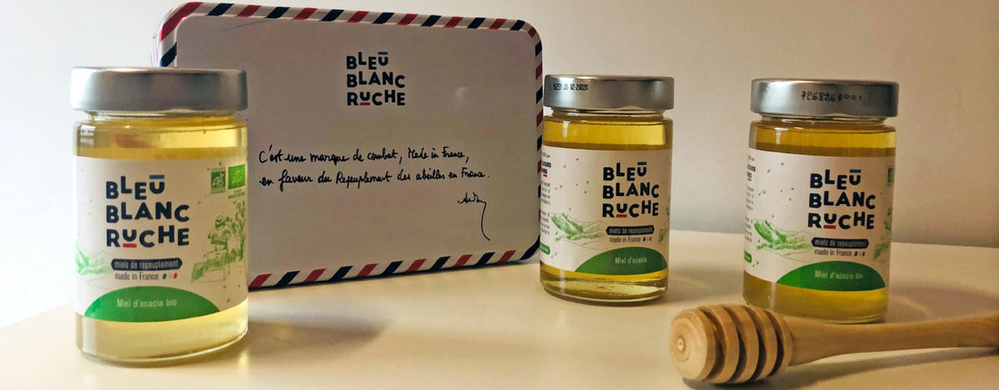 LES MIELS FRANÇAIS BLEU BLANC RUCHE ARRIVENT CHEZ VOUS