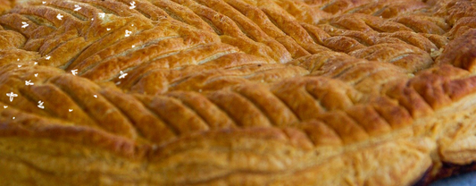 GALETTE DES ROIS AU MIEL D'ACACIA ET AUX AMANDES