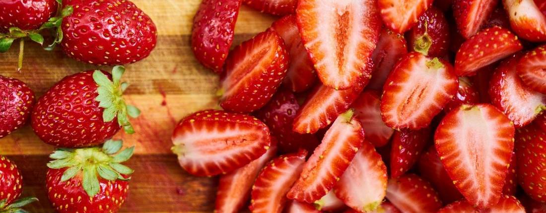 SMOOTHIE À LA FRAISE ET AU MIEL