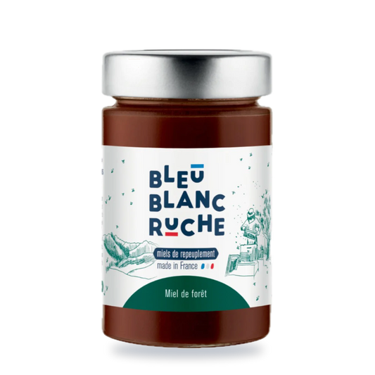 Pot de miel de forêt Bleu Blanc Ruche, 250 g